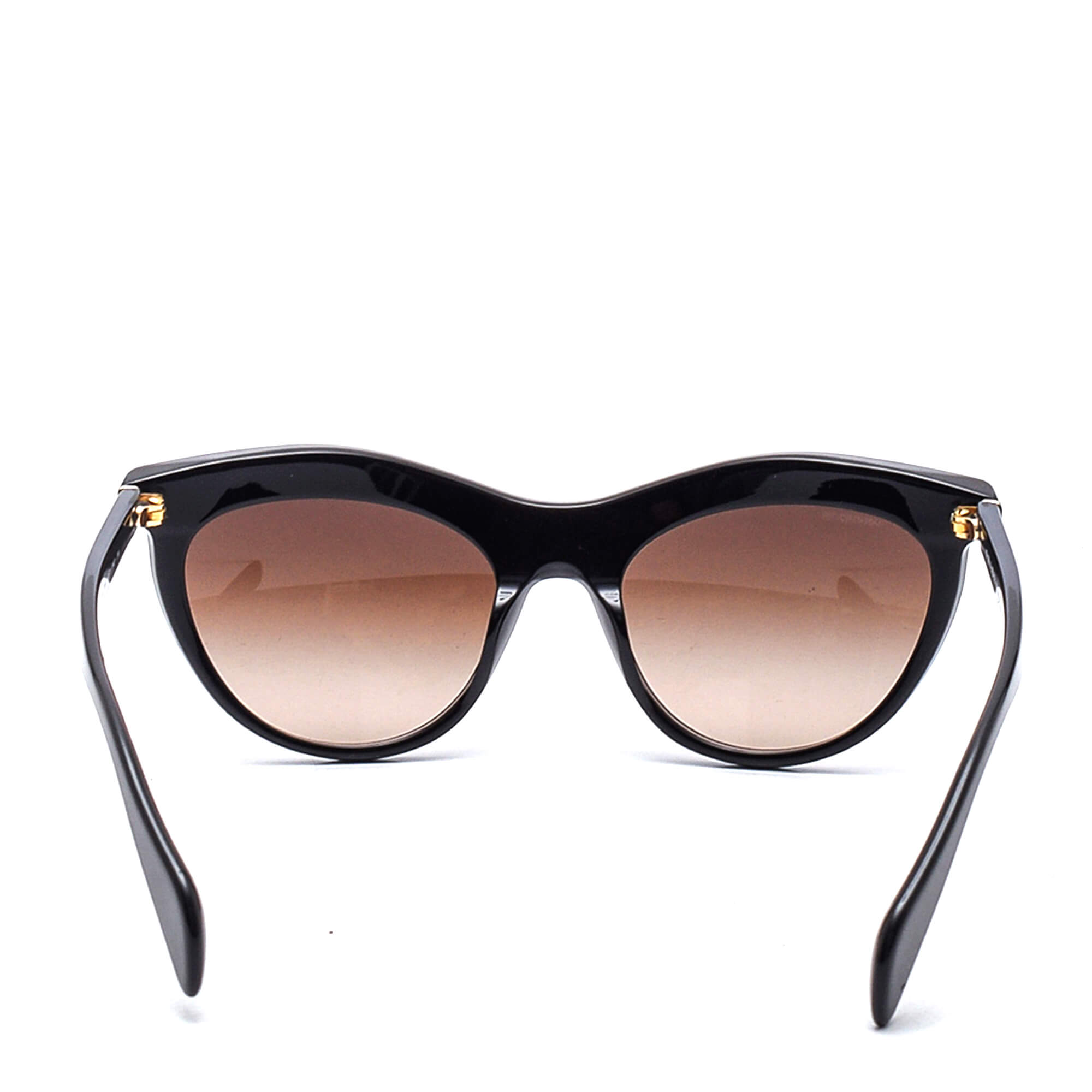 Prada - Black/Orange Strass Sunglasses